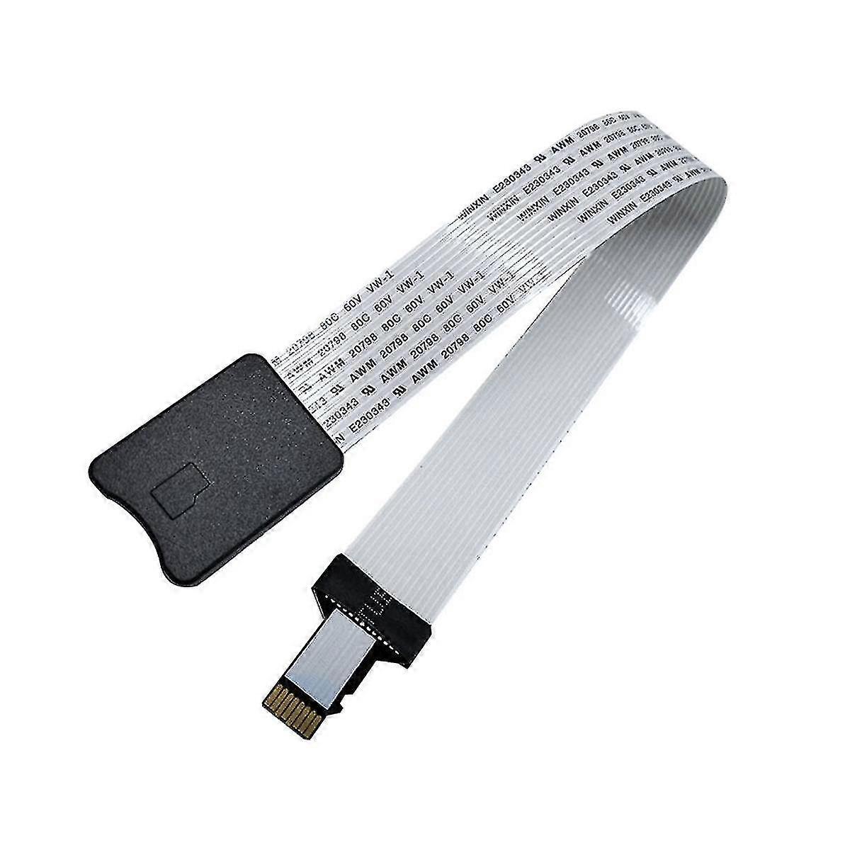 25cm -sd To -sd Card Extension Cable Tf Memory Card Reader Extension Adapter Cable For 3d Printer