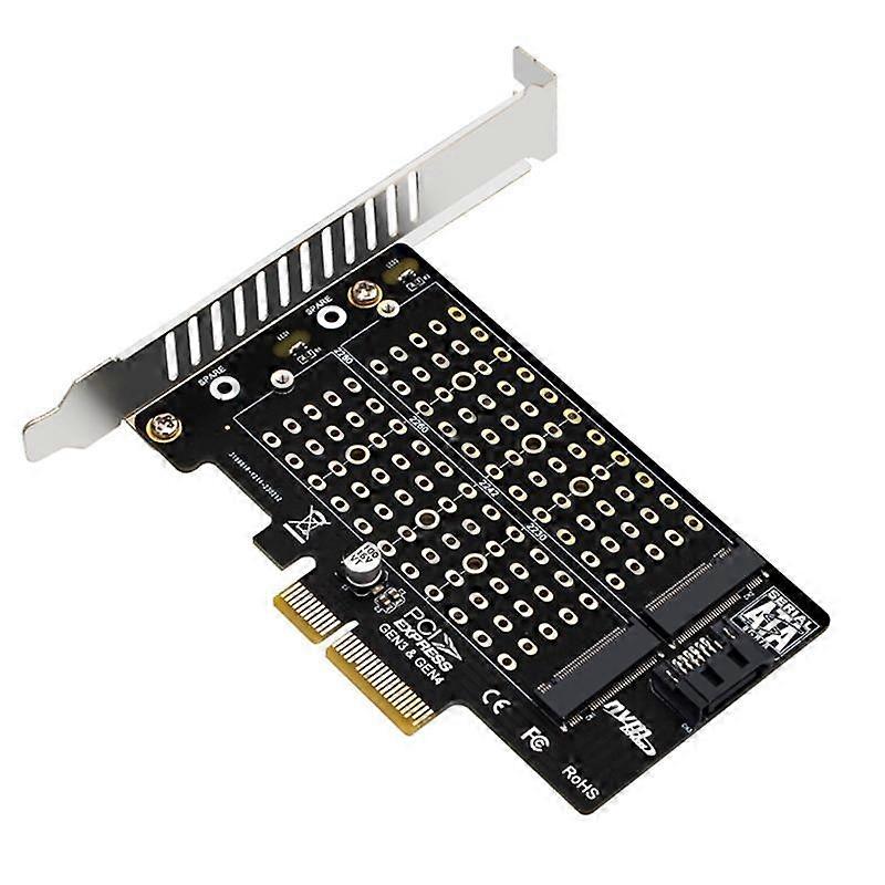M.2 NVMe NGFF SSD To PCIE SATA Adapter PCIE To M2/M.2 Adapter SATA M.2 SSD PCIE Adapter M Key B Key B+M Key