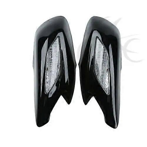 Motorcycle Left & Right Rear View Mirrors Turn Signal Lens For Honda ST1300 2002-2011 2010 2009 2008 2007 06 05 04 03 ABS