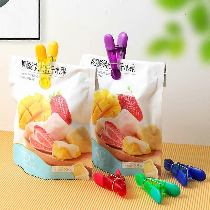 16pcs Plastic Small Clips Windproof Sock Bra Clothes Laundry Non-slip Clips