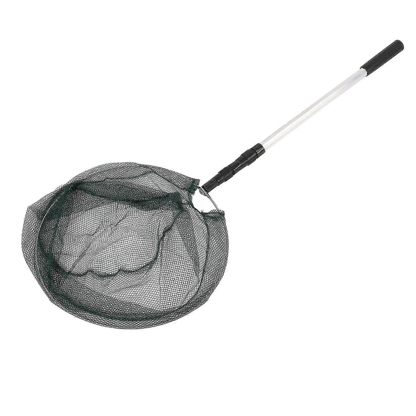 Aluminium Alloy Fish Landing Net with Telescoping Pole Handle - 2.1M Length for Freshwater and Saltwater Fish Catch Release