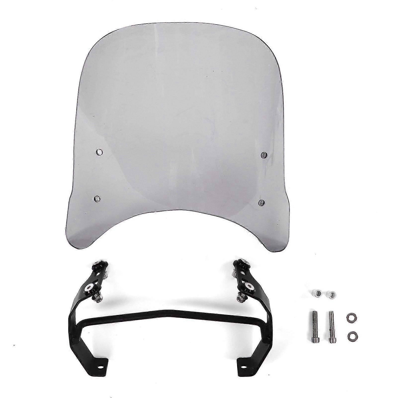 Rebel 1100 DCT 2021-2022 High Impact Plastic Heighten Smoky Motorcycle Front Windshield Replacement