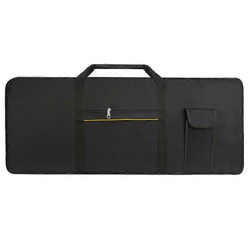Portable 61 Key Electronic Piano Keyboard Gig Bag Carrying Bag Holder Case 600D Cloth