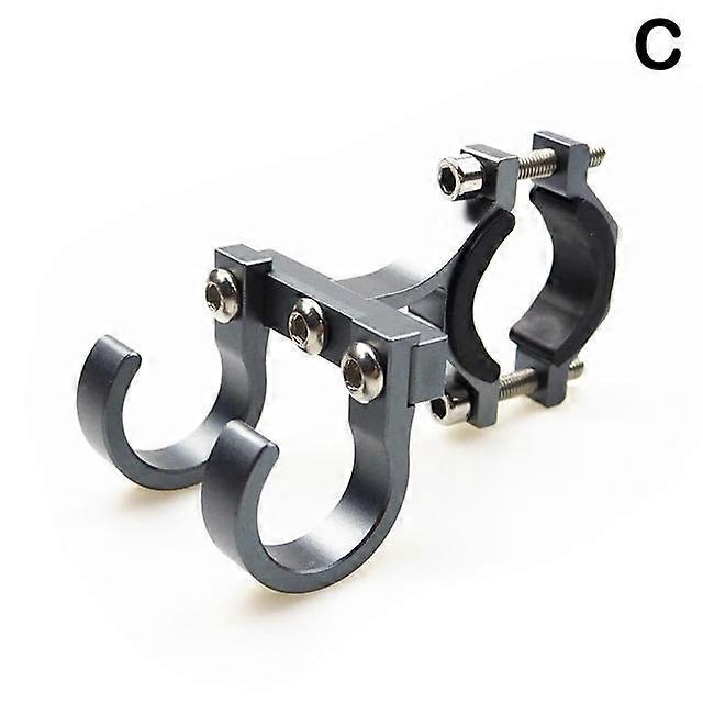 Electric Scooter Hooks Simple Bike Shelf Tube Storage Hanger Buckle Hooks Hooks Ebikes Portable Double Metal Helmet Rack Co X9K6