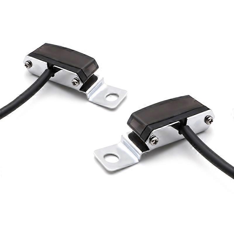 Motorcycle Side Mirrors LED Turn Signal Light Sequential Flowing Indicator 2pcs Dropshipping