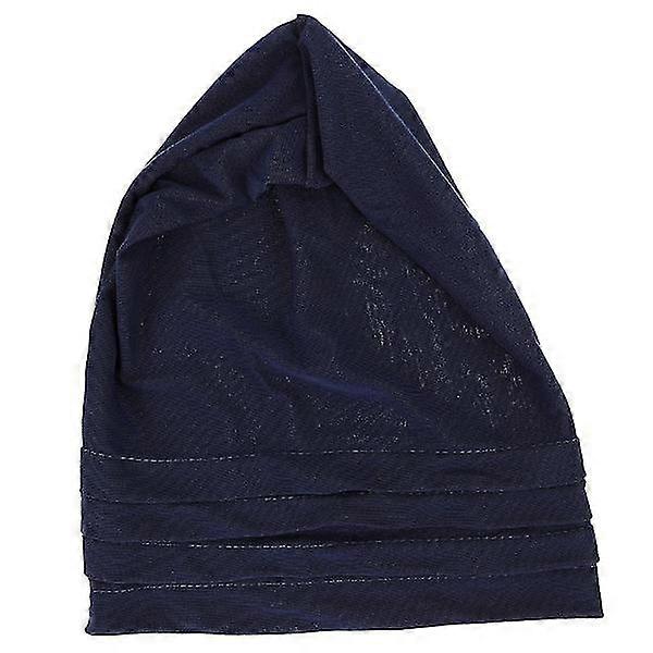 Cotton And Linen Sleeping Cap Sleeping Hat Elastic Nightcap Comfortable Bonnet Sleeping Hat