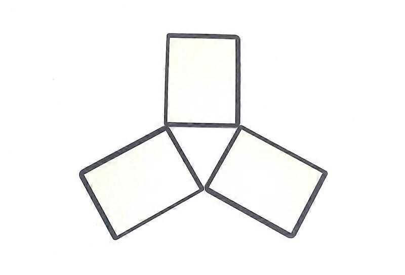 1PCS New LCD Screen Window Display (Acrylic) Outer Glass For Canon 5D 5D2 6D 60D 40D 500D 400D Camera Screen Protector Screen Protectors