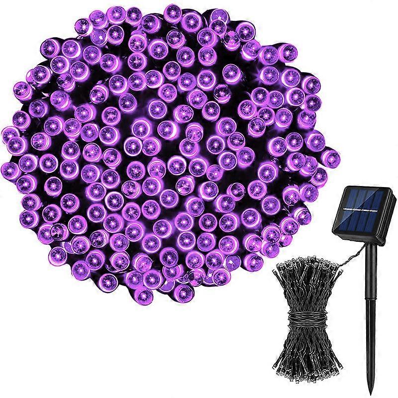 Solar String Lights Outdoor, 20M 200 LED Solar String Lights Indoor Waterproof 8 Light Modes Decorative Lights for Garden Patio Trees Fence Home Chris
