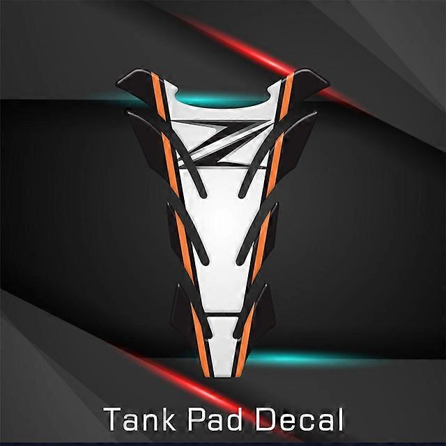 Motorcycle 3D Decal Gas Tank Pad Protector Sticker Fish Bone For Z900 Z800 Z750 Z650 Z300 Z250 Z125 Z1000 Z400 Z1000SX