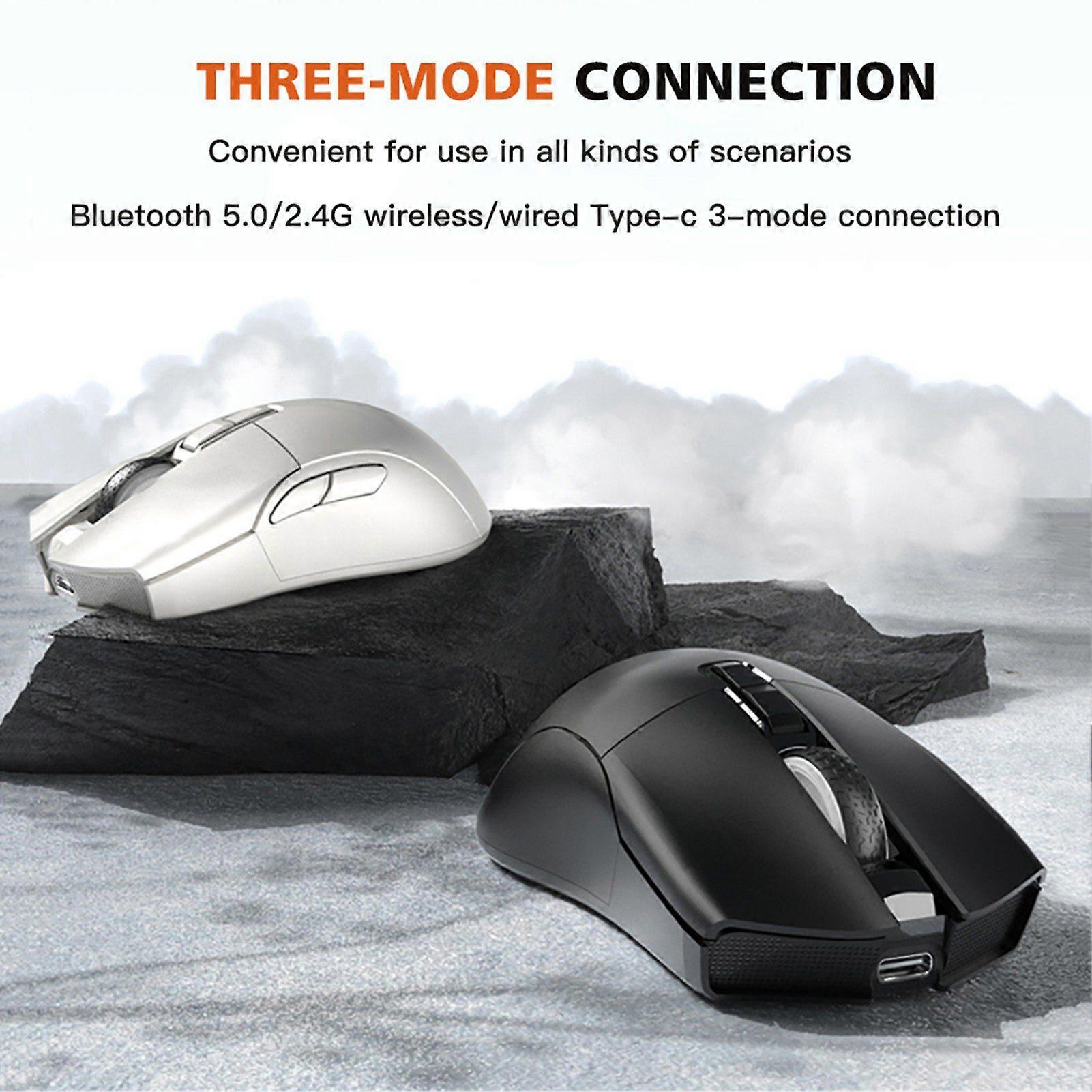 Motospeed  N3 Wireless BT  3 Mode Gaming esports Mouse 26000DPI 7 key Optical PAM3395 Lightweight portable computer mouse suitable for laptop compute