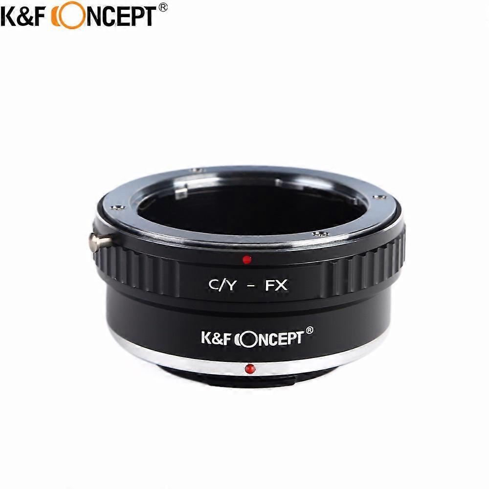 K&F CONCEPT C/Y-FX Camera Lens Mount Adapter Ring For Contax Yashica C/Y Lens to for Fujifilm FX Mount Camera Body