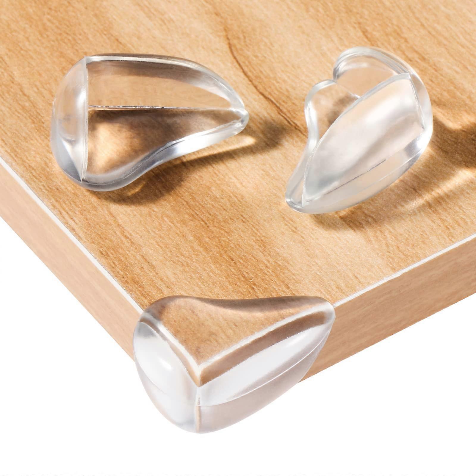 20 Table Corner Protectors to Protect Babies from Sharp Table Corners Transparent, Non-Toxic, Odorless and Sticky