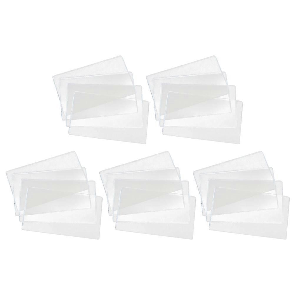 20pcs Banknotes Holders Commemorative Banknote Storage Bags Collection Tools