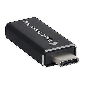 Adaptador de pantalla virtual Tipo-c Ddc Edid Dummy Plug Usb-c Emulador de pantalla fantasma sin cabeza 1920x1080p
