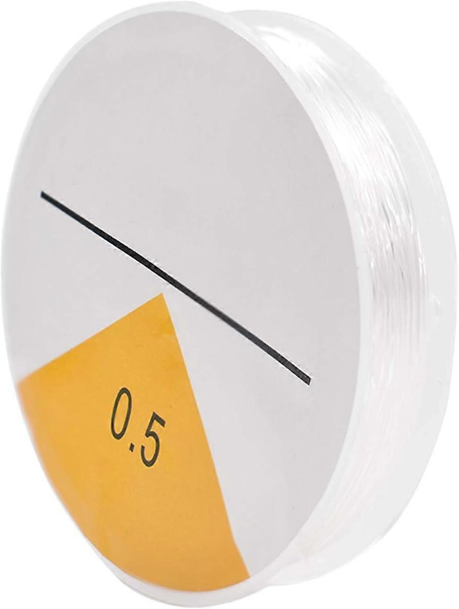 Elastic and Solid Thread - 0.5mm Transparent 20m Reel