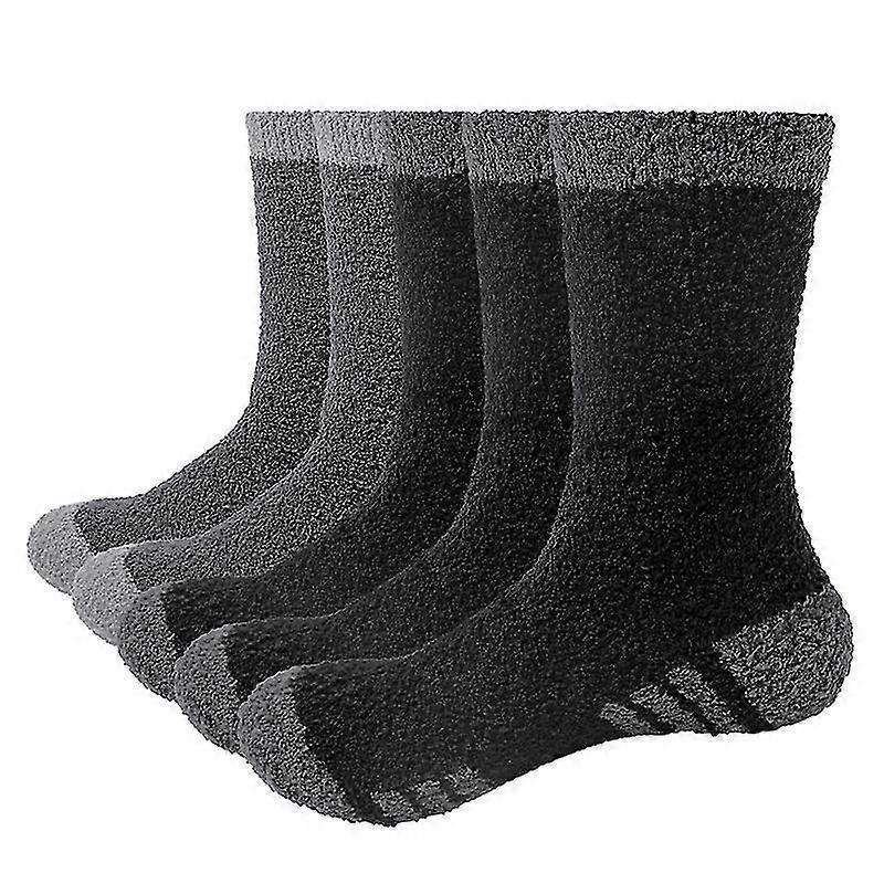 5 Pairs Man Fuzzy Fluffy Winter Plush Home Sleeping Socks