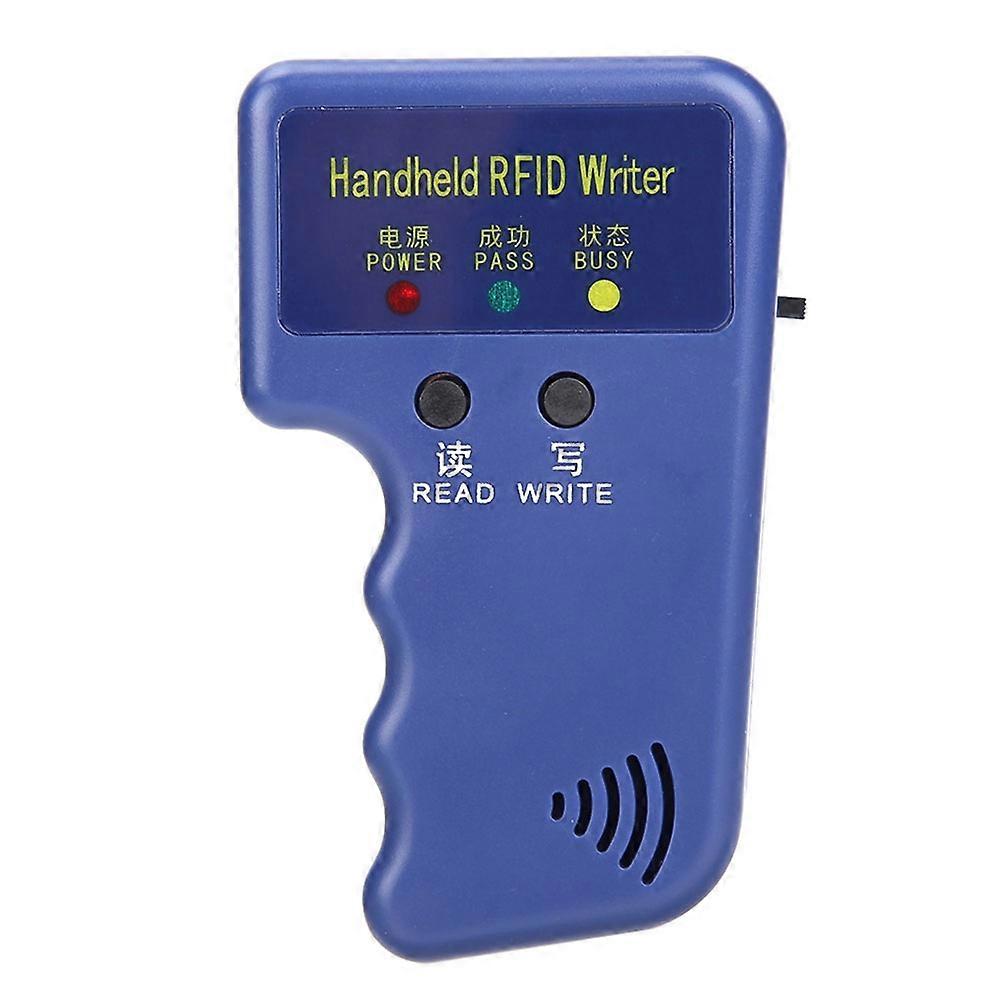 Handheld 125KHz RFID Duplicator Copier Writer Programmer Reader EM4305 ID Cards QinHai