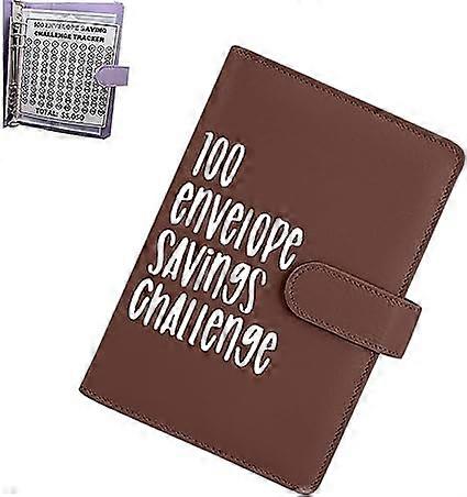100 Envelopes Saving Challenge - Budget Binder Savings Challenge Book with Cash Envelopes - Money Saving System for Budget Planners and Money Savers