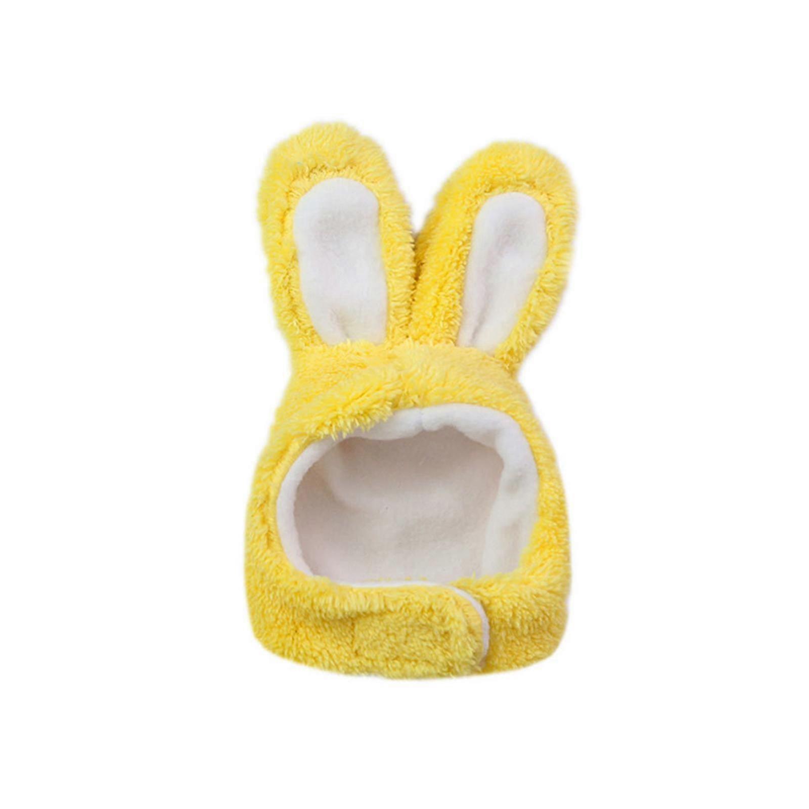 Pet Hat Rabbit Hat Cat Dog Headgear Soft Cotton Wool Hat