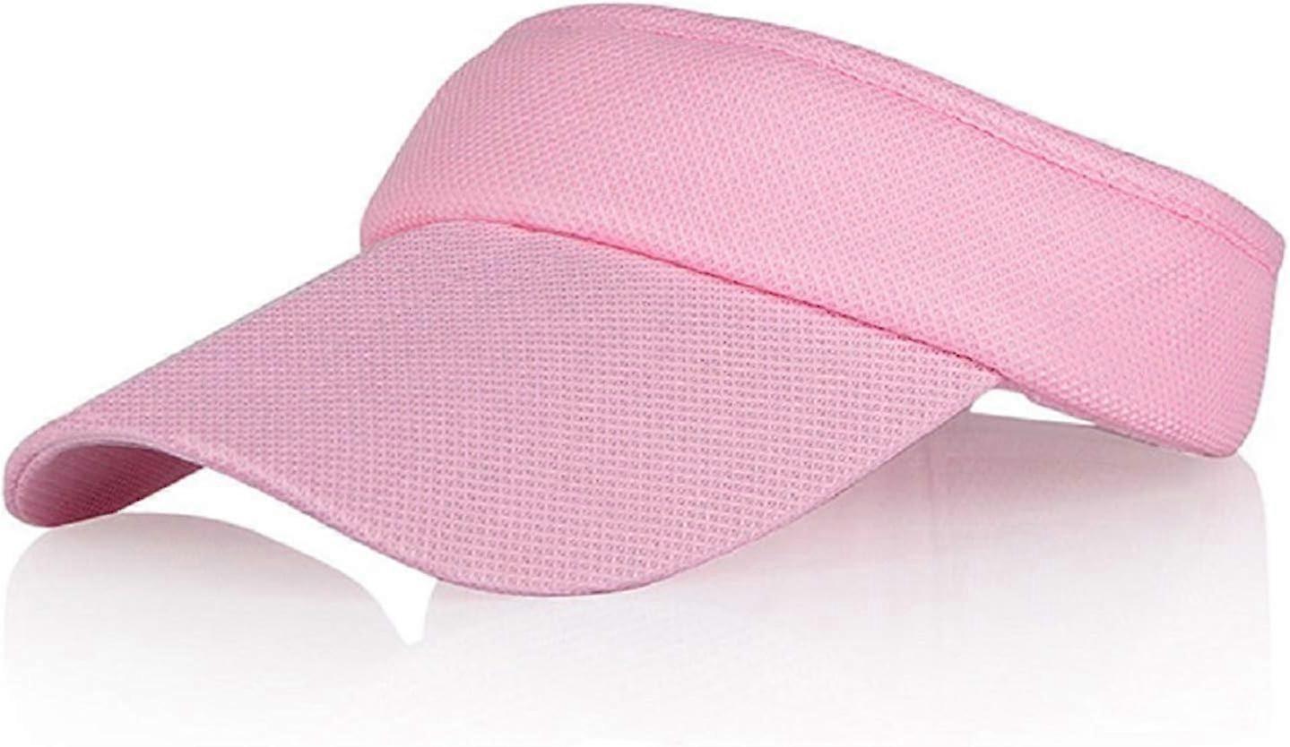 Solskærm til kvinder, justerbar hue med tykt og langt svedbånd