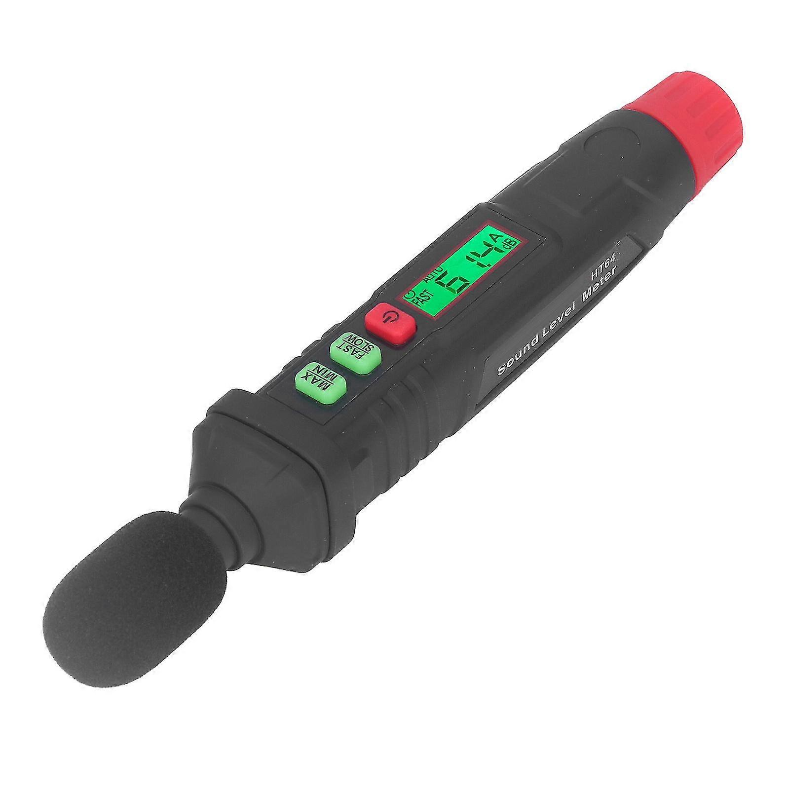 Sound Level Meter Portable Mini Decibel Noise Detection 30dB to 130dB with Backlit Display