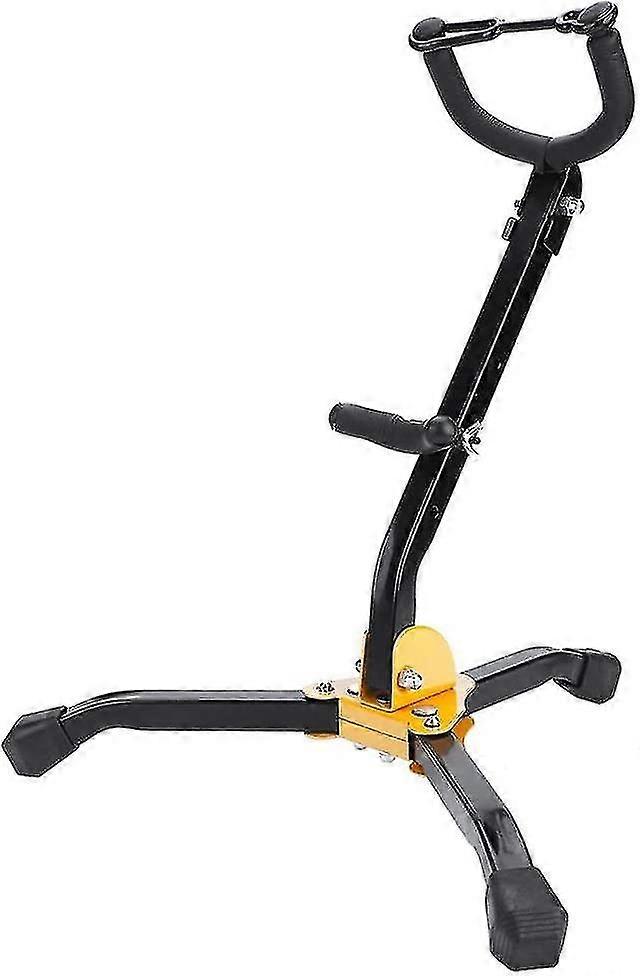 可折叠萨克斯管架，可调节金属中音次中音萨克斯管三脚架