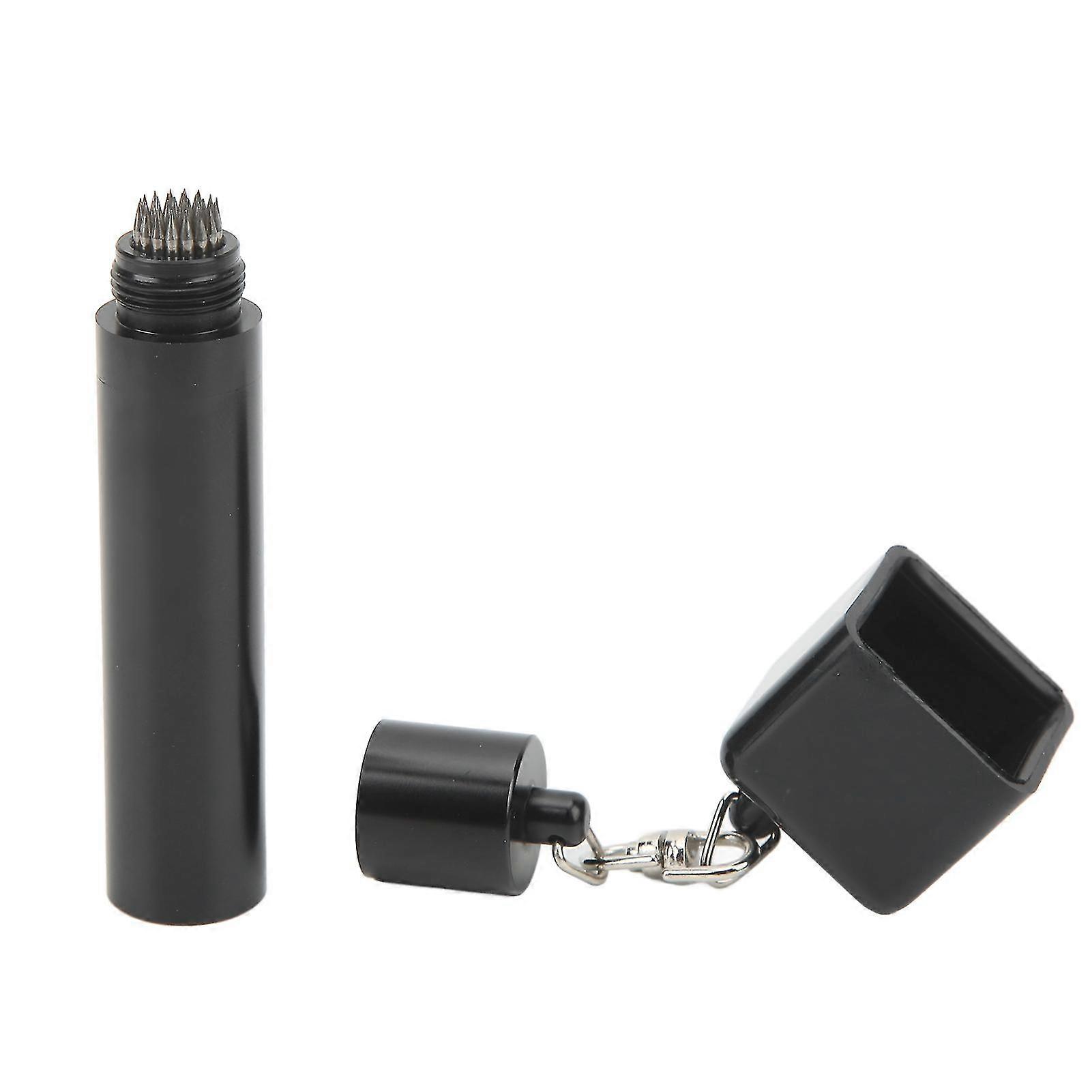 Black 3-in-1 Portable Billiard Cue Stick Tip Chalk Holder