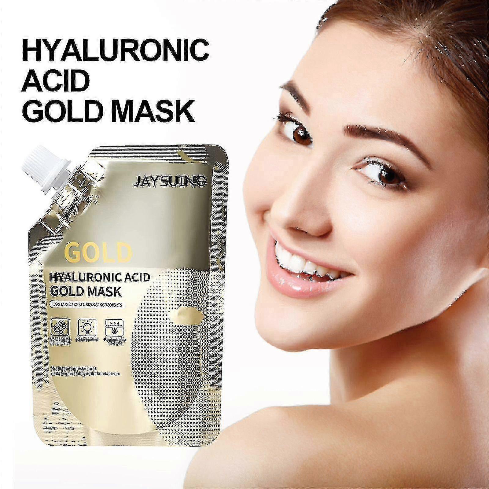 Jaysuing Retinol Gold Maskは、毛穴を深くクレンジングし、小じわを減らし、肌を引き締め、潤いを与え、潤いを与えます