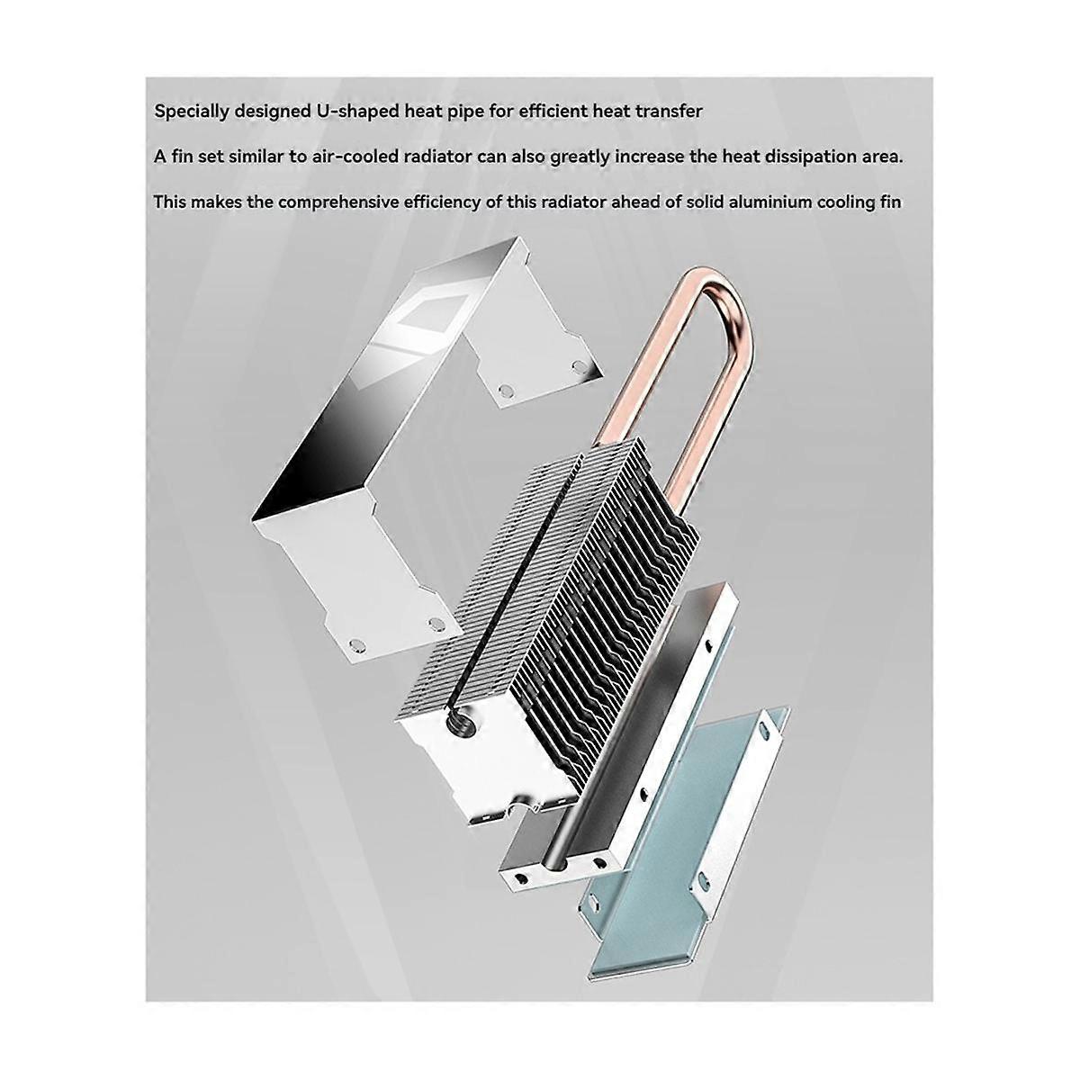 ZERO M15 2280 SSD Radiator Passive Cooling Heat Sink PC Computer Solid State Drive Heatsink with T