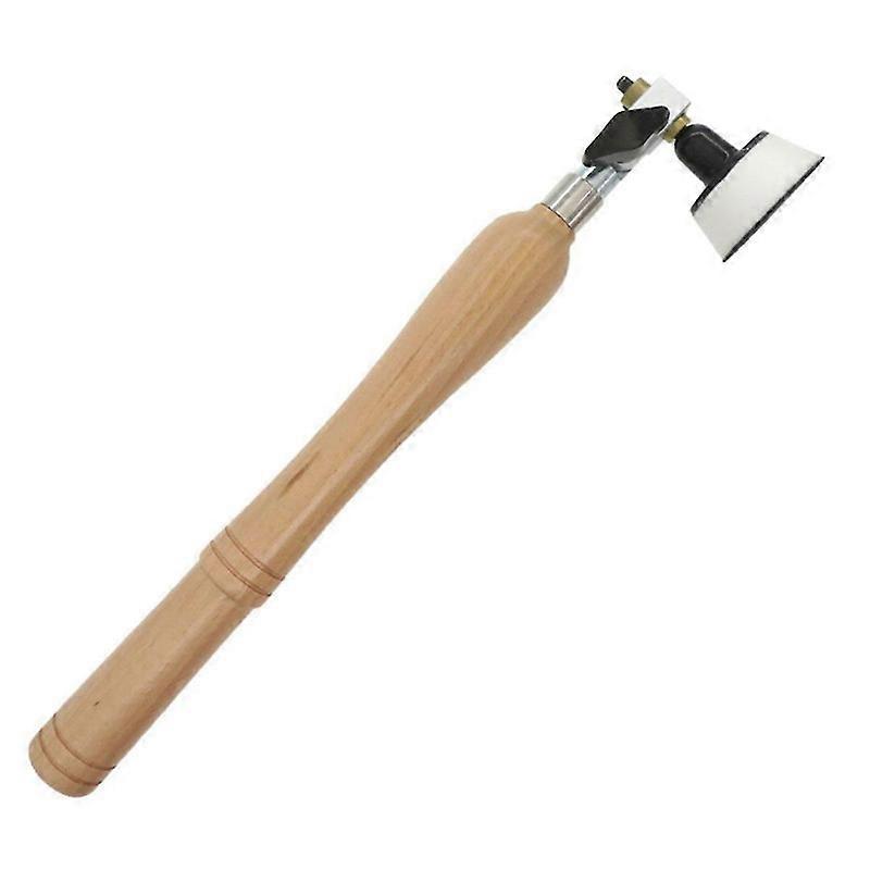 2 Inch Bowl Sander Foam Hook Loop Sanding Pad Long Hardwood Handle Sanding Tool For Woodworking