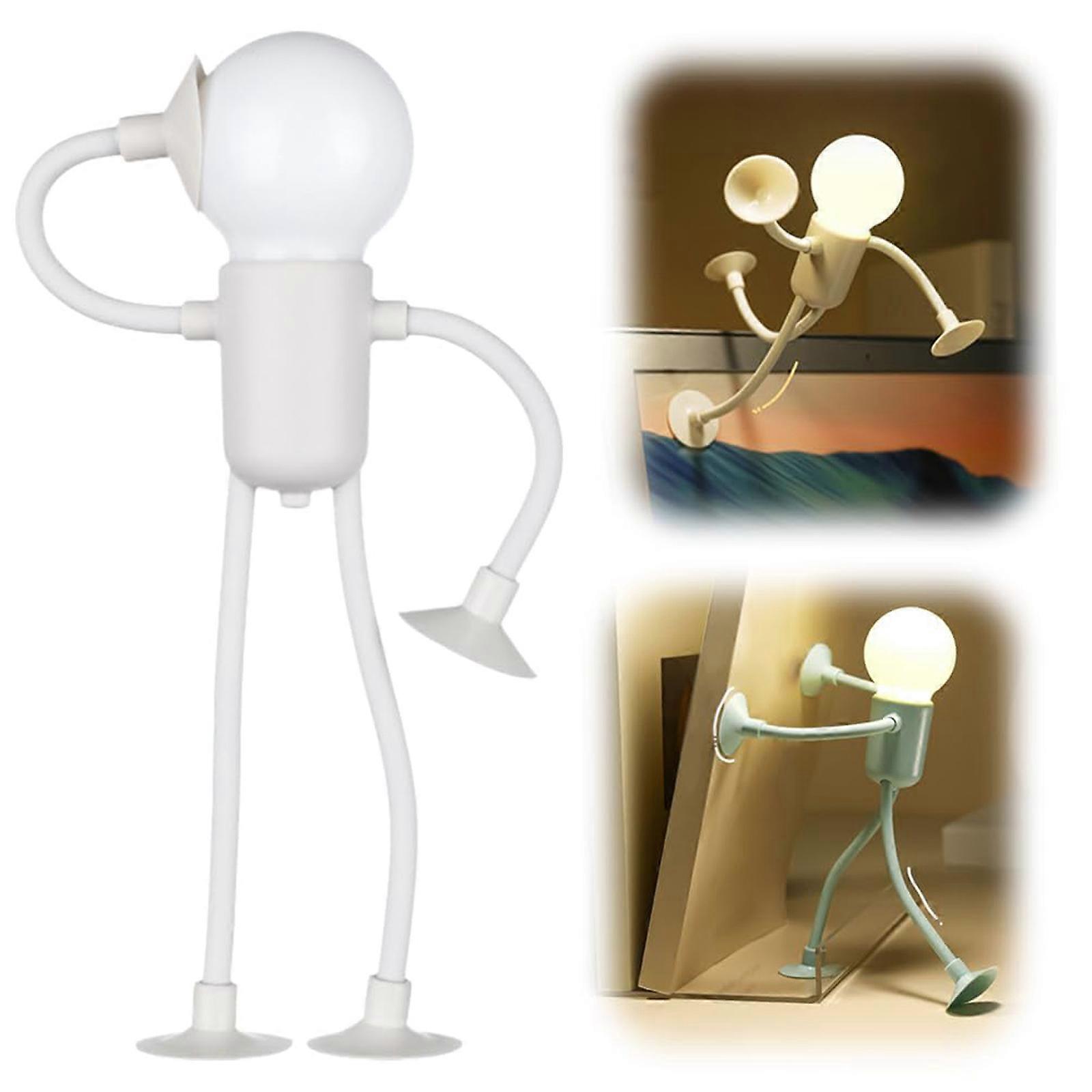 Night Light Shape Changeable Funny Lightbulb man DIY Lights 2025 Newest Cute