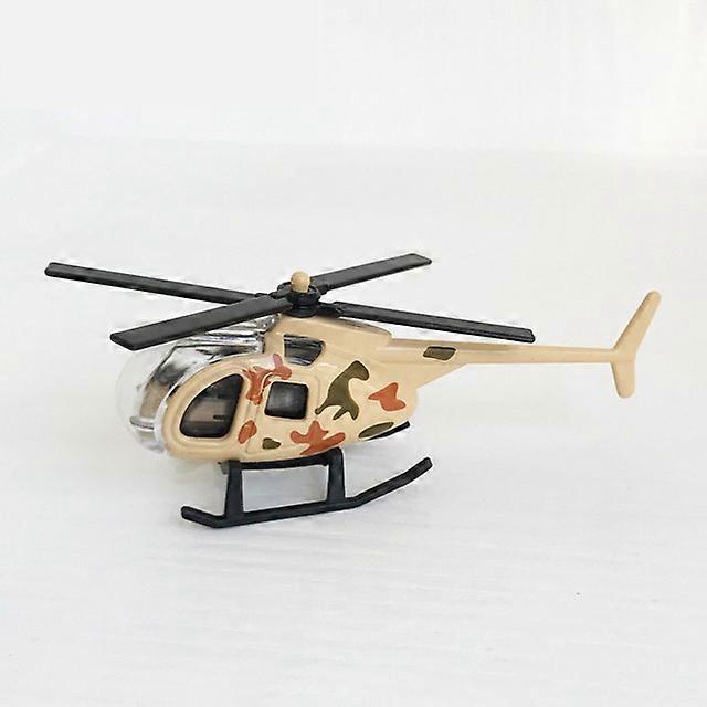 New Childrens Alloy Airplane Model Helicopter Toy Military Ornaments Boy Toy Taxiing Simulation Helicopter Christmas Gift