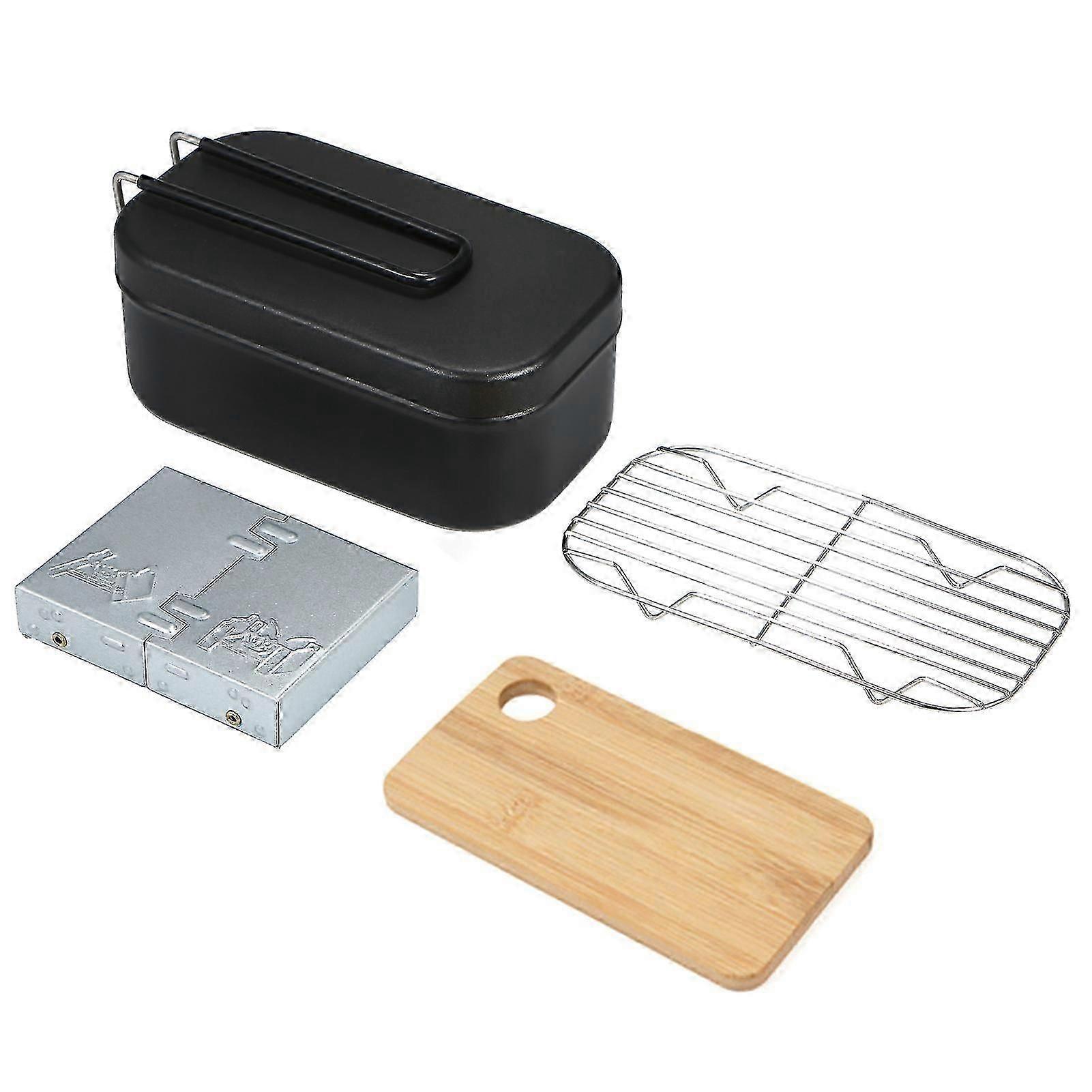 Cookware Mess Kit 800ml Camping Lunch Box