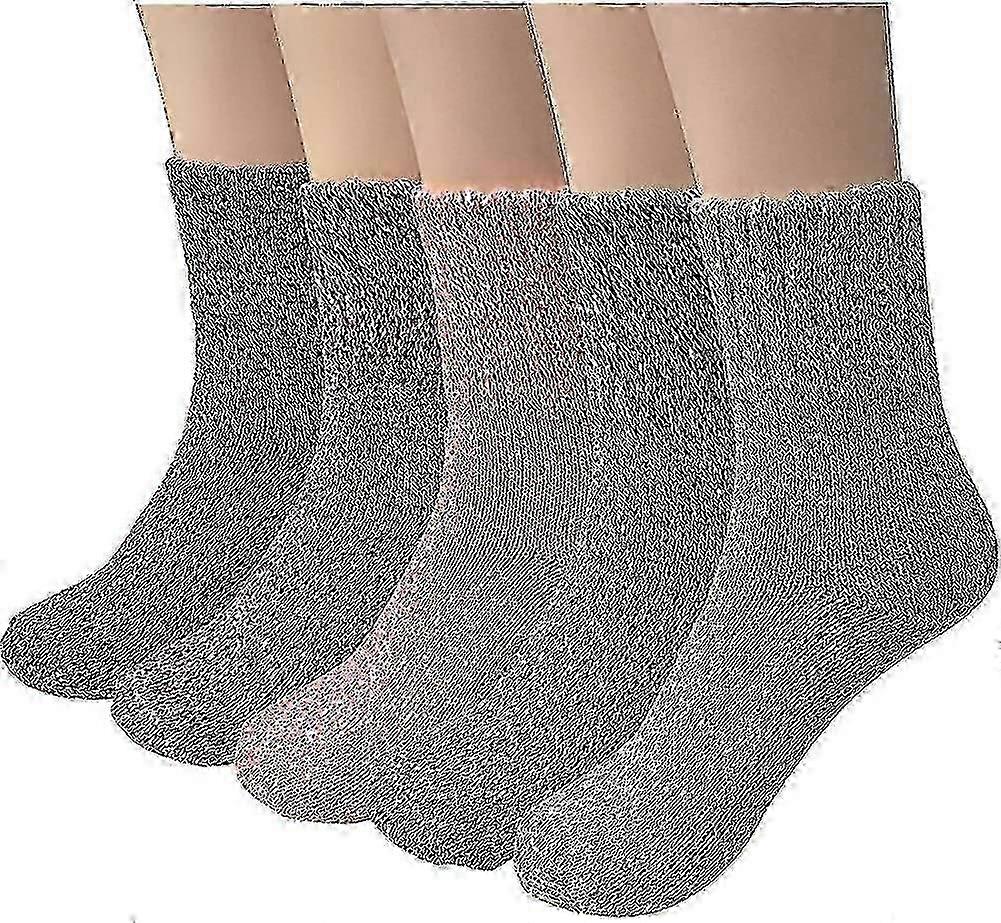 5 أزواج من الجوارب الصوفية ، الجوارب المحبوكة ، الجوارب الشتوية للسيدات ، هدية الجوارب الحرارية