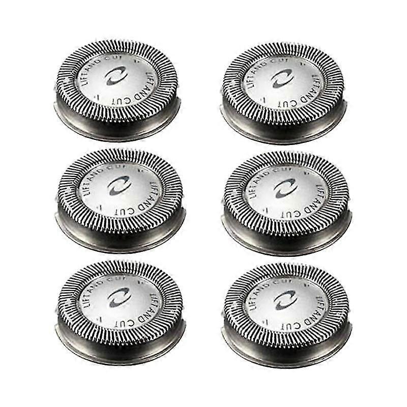 6pcs Shaver Head Replacement Shaver Blade For Hq3 Hq32 Hq36 Hq40 Hq300 Blade For Men