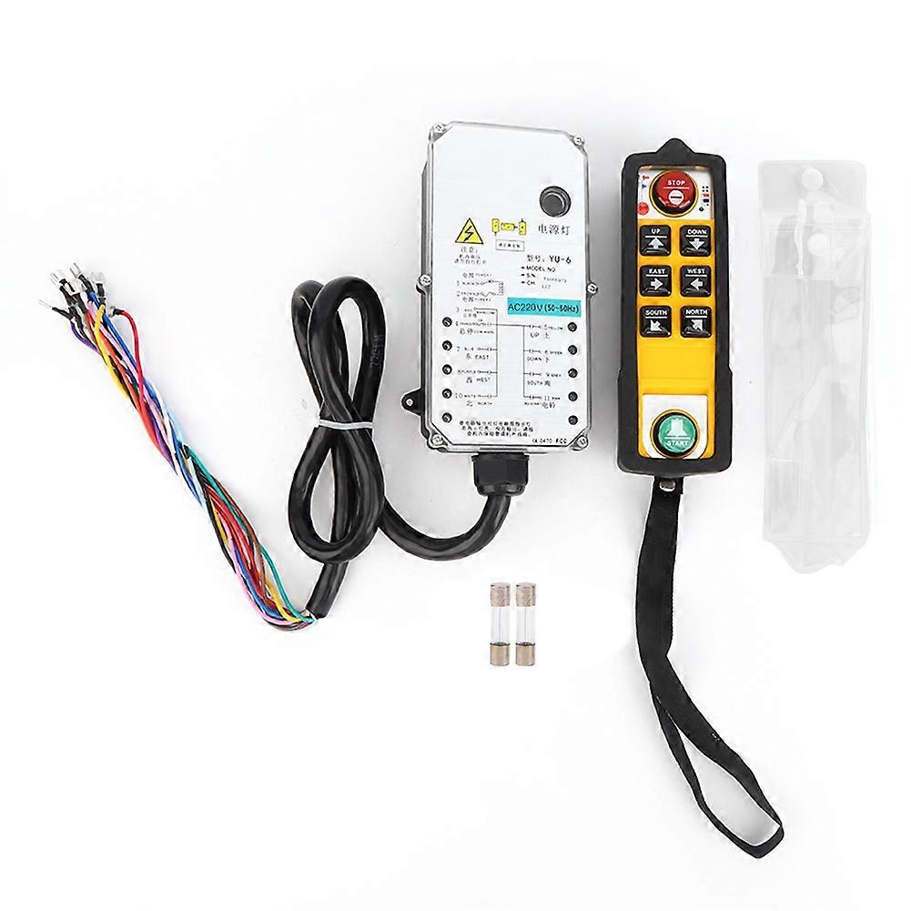 Hoist Controller Single Handle Industrial 3-Proof Electric Hoist Remote Control YU-6AC220V