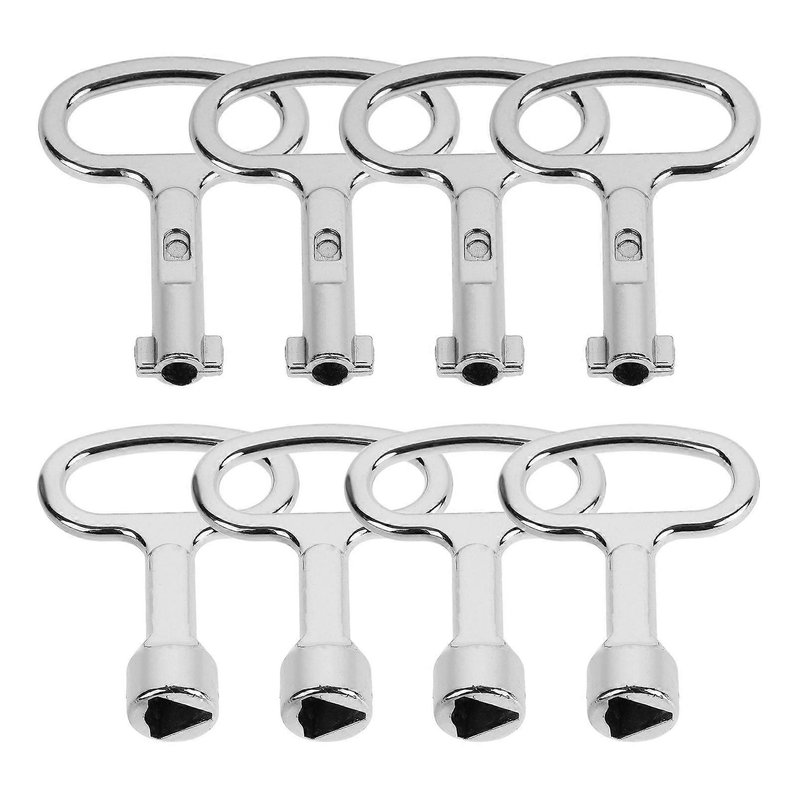 8pcs Electricity Box Key  Cabinet Spanners Keys Key For Meter Box Electric Cupboard Key