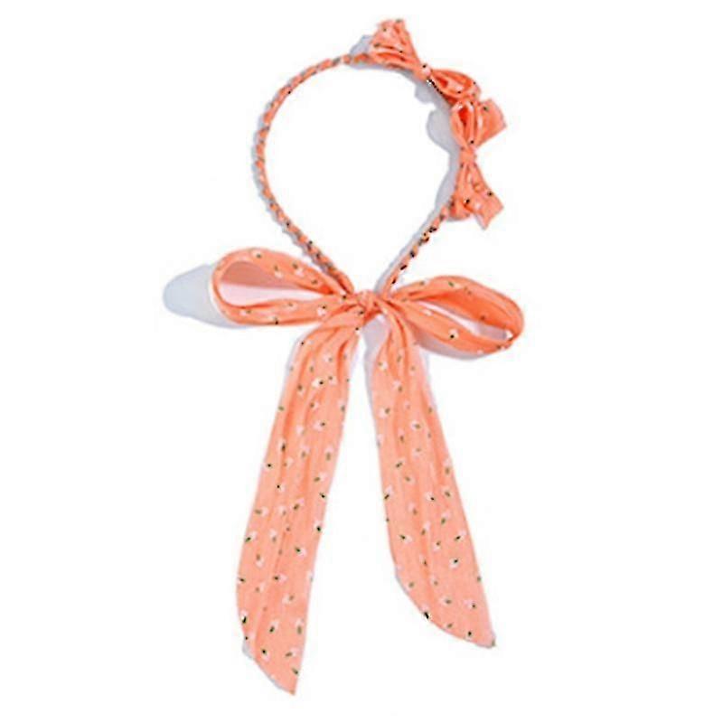 Elegant Women Long RibbonHeadband