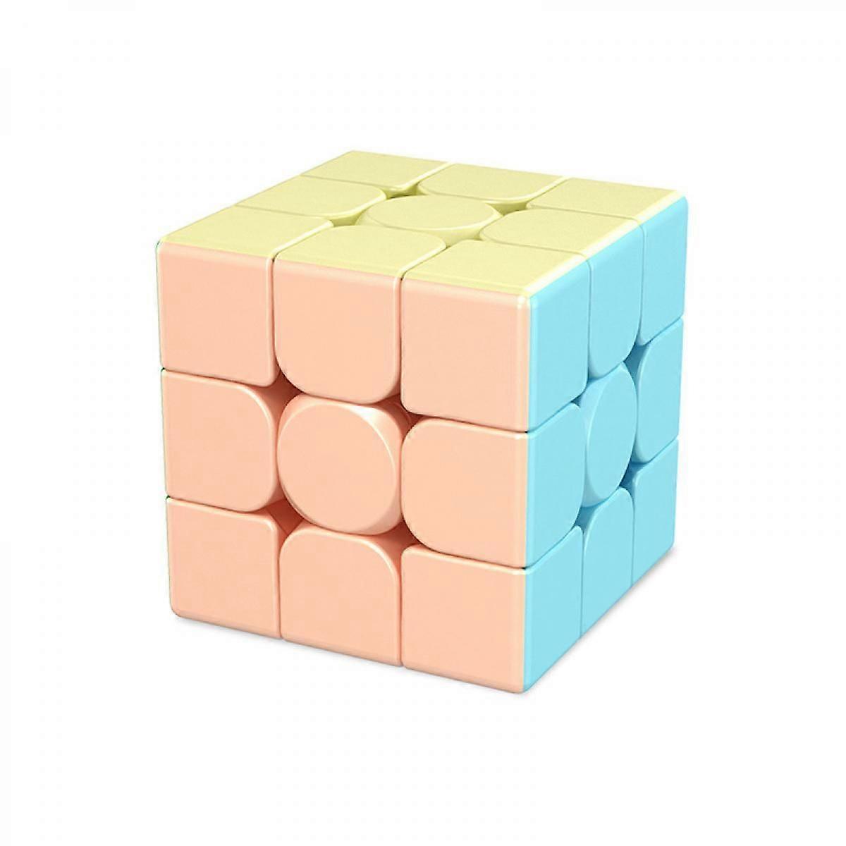 Speed Cube Set, 3x3 Speed Cube Set and Stickerless Magic Cube Collection for Kids, Teens and Adults [5 Pack] (Stickerless)