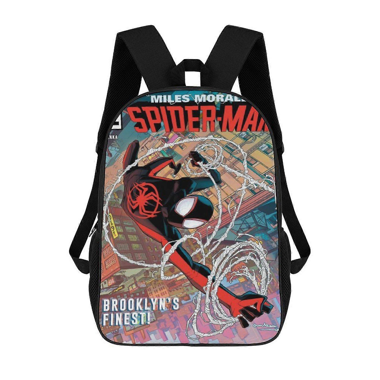 i2346 Miles Morales Backpack Shoulders DaypackBag Work Travel Classic Unisex Backpack kli2346