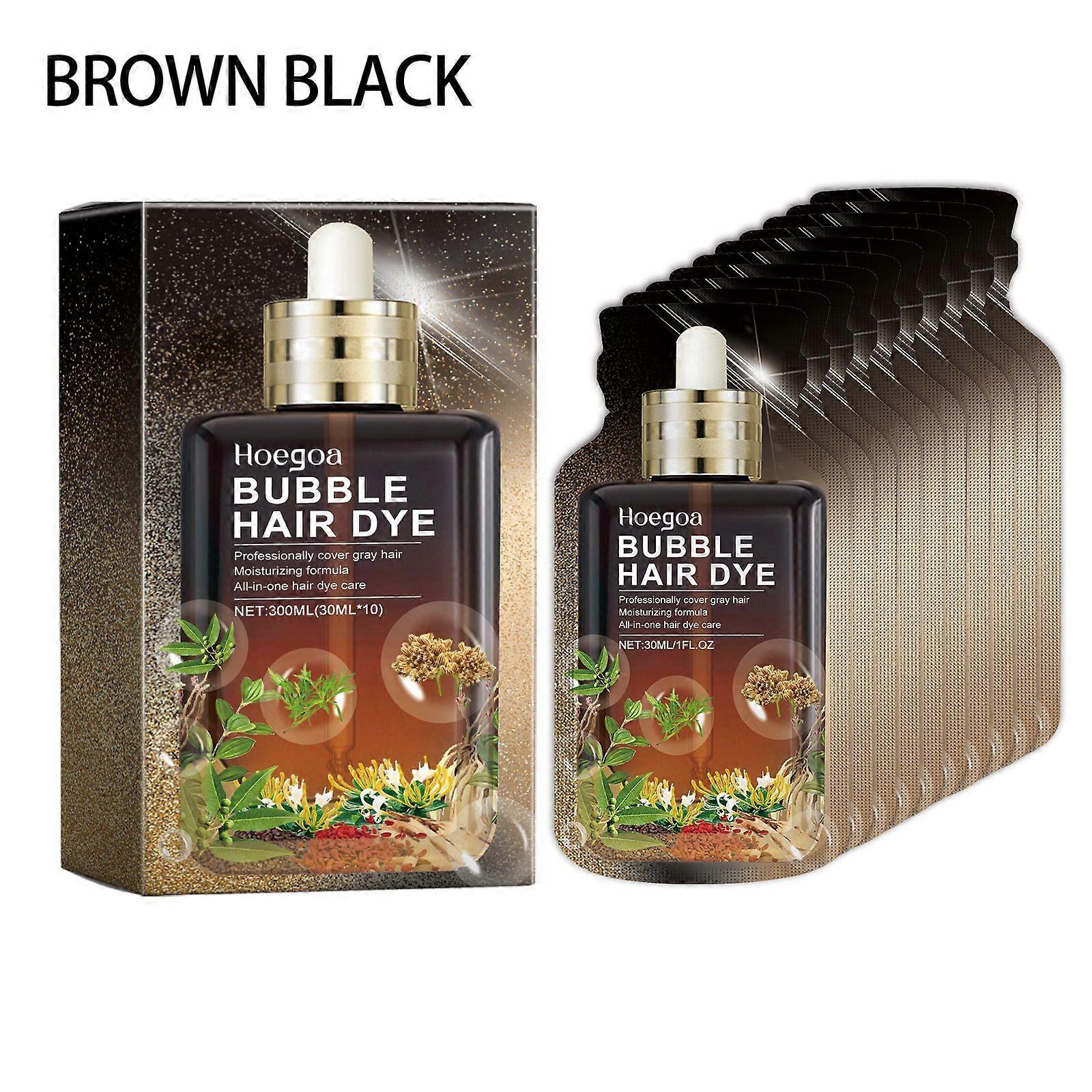 Hoegoa Botanical Bubble Dye Is Gentle And Does Not Hurt Hair, Long-Lasting, And Easy To Color