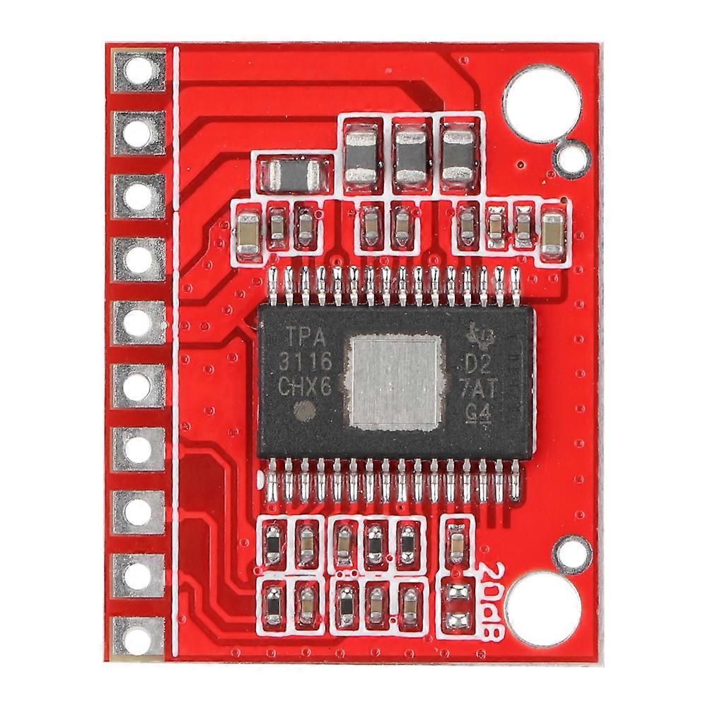 OEP50W X2 Dual Stereo Digital Power Amplifier Module DC5-24V D Class Amplifier Module