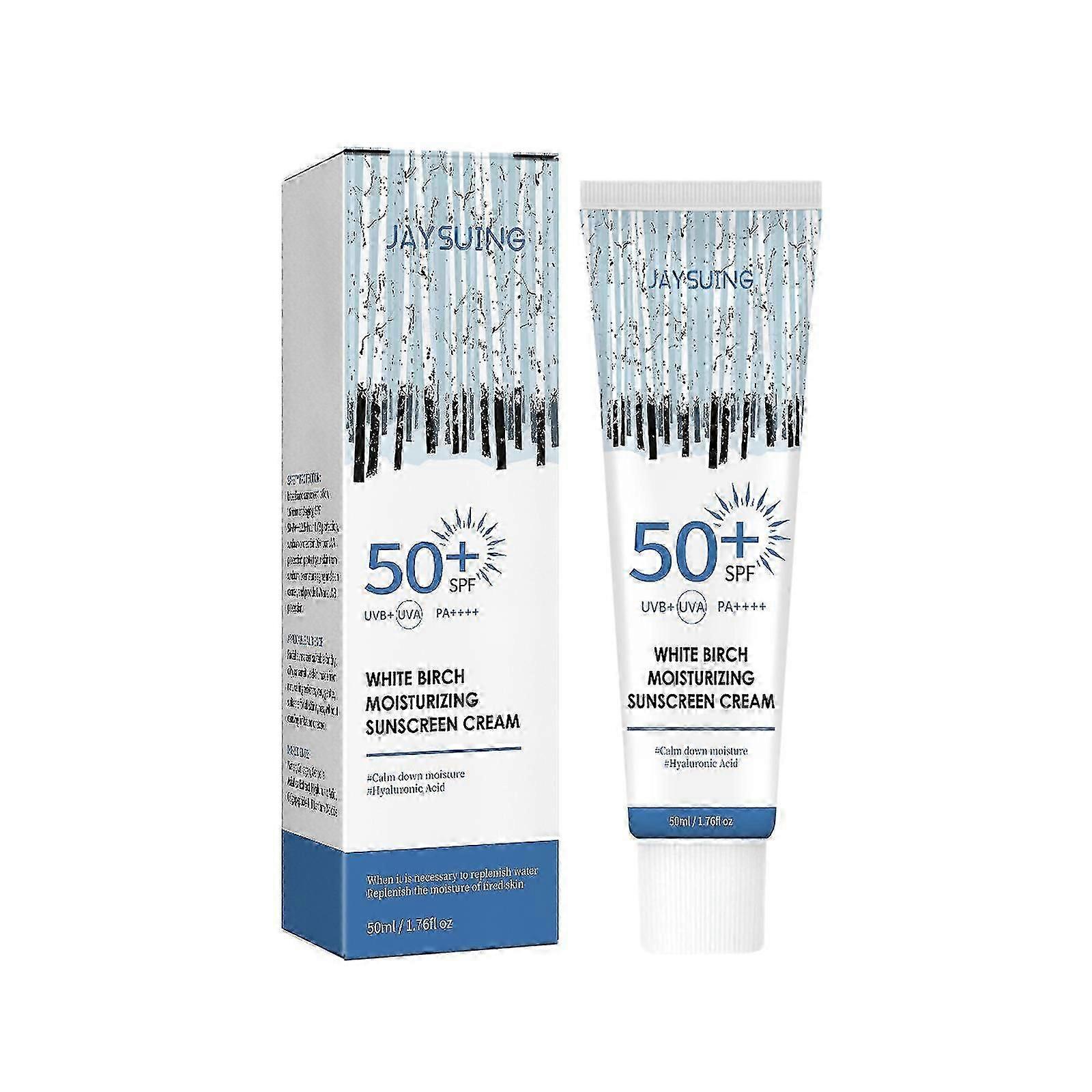 Jaysuing SPF50+ Moisturizing Facial Sunscreen--1p