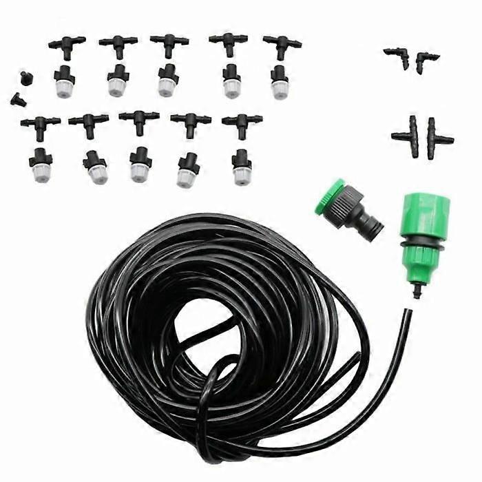 DIY Watering Kit, Automatic Micro Drip Irrigation Irrigation Kit System 10M Hose Sprayer
