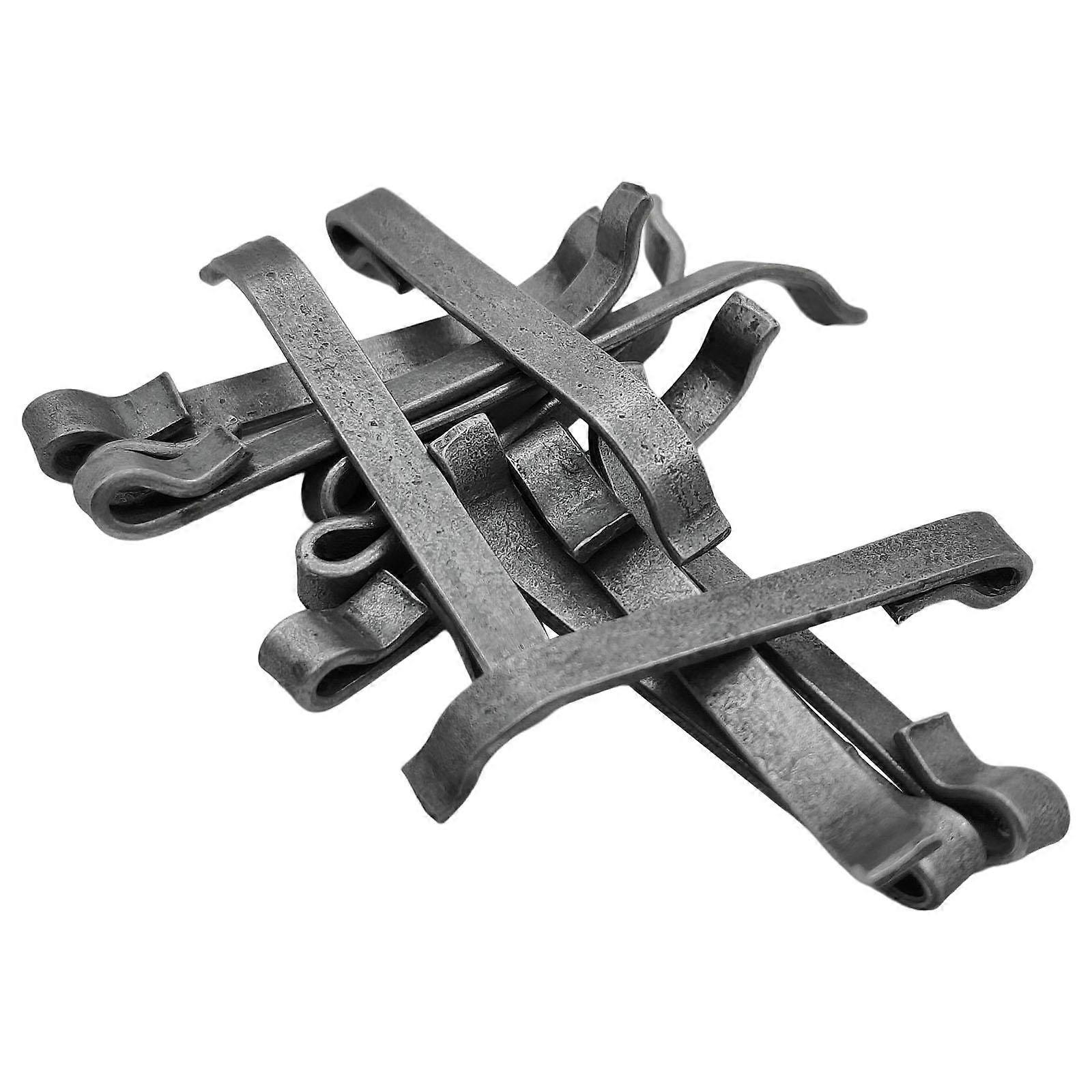 12Pcs Cutie de scule Sertar Slide Clips 1 5/8" Sertar Slide Jig Set pentru Mac Negru