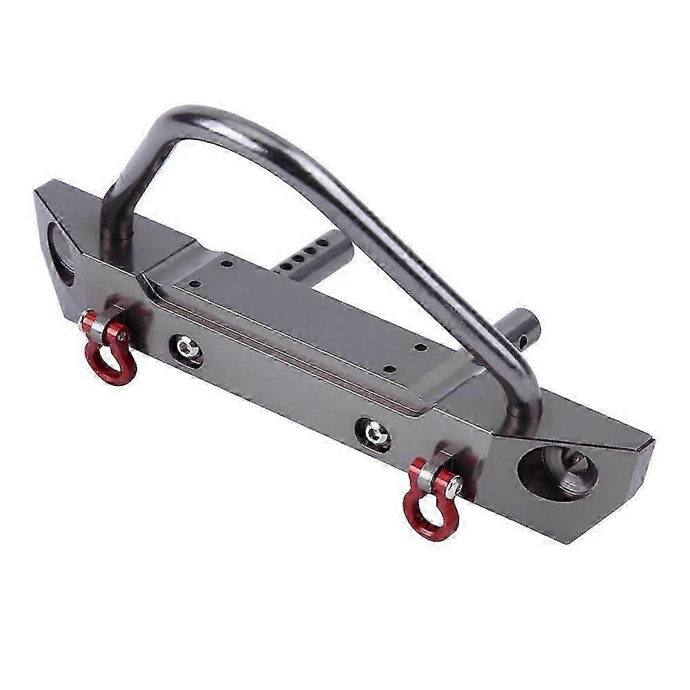 RC Car Front Bumper Metal RC Model Parts compatible with Axial SCX10 1/10 Remote Control Crawler CNC Machined