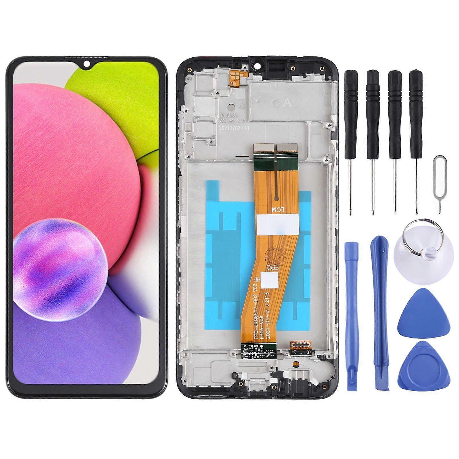COMPATIBLE LCD Screen with Frame For Samsung Galaxy A03s