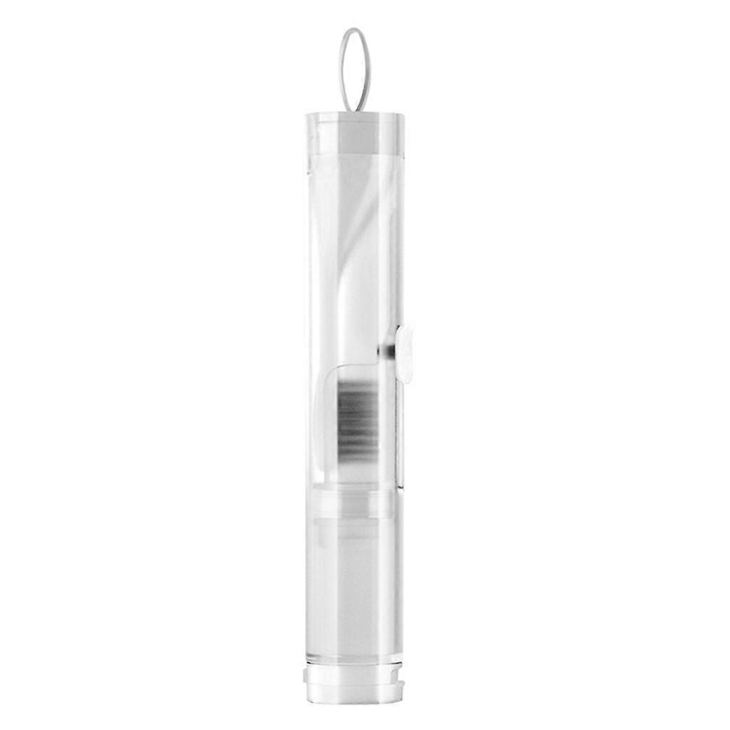 Portable Folding Toothbrush Travel Toothbrush Set for Creative Tooth Clean Tools  White