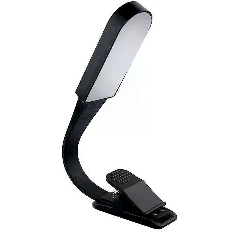 Reading Light, Book Light with 3 Adjustable Brightness Modes Eye-Care, USB Rechargeable Reading Light with Touch Sensor, Flexible Clip on Book Light