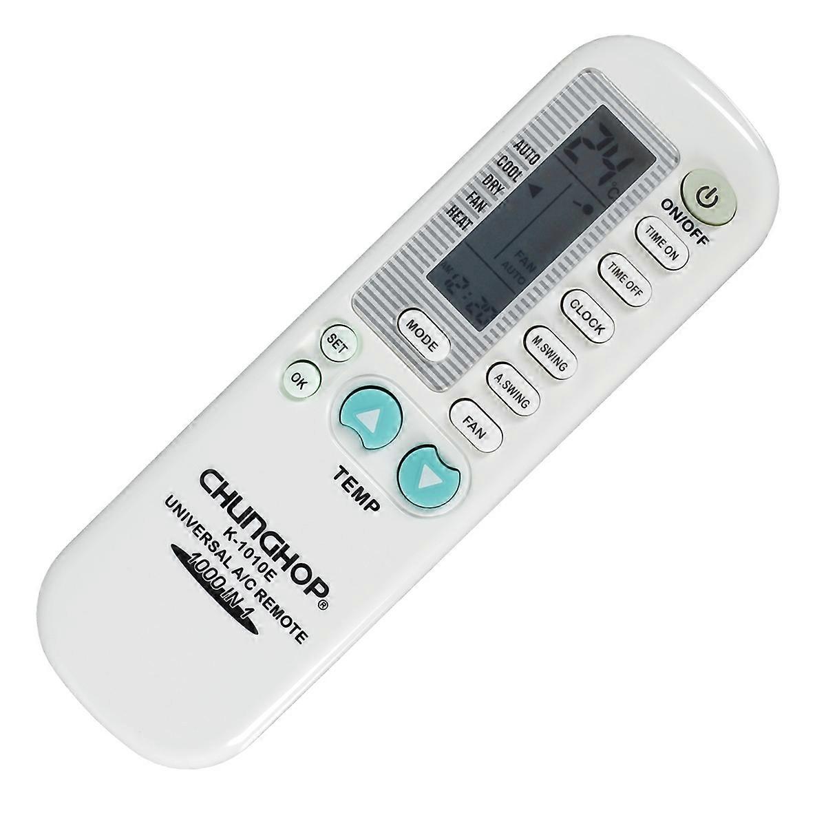 Chunghop Universal A/C Remote Control (K-1010E)(Grey)